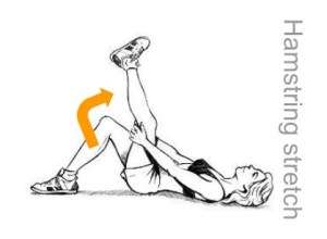 early hamstring stretch